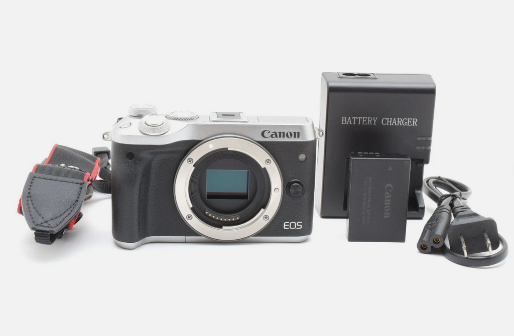 Exc Canon EOS M6 Mirrorless Digital Camera Body Silver Direct from Japan 592